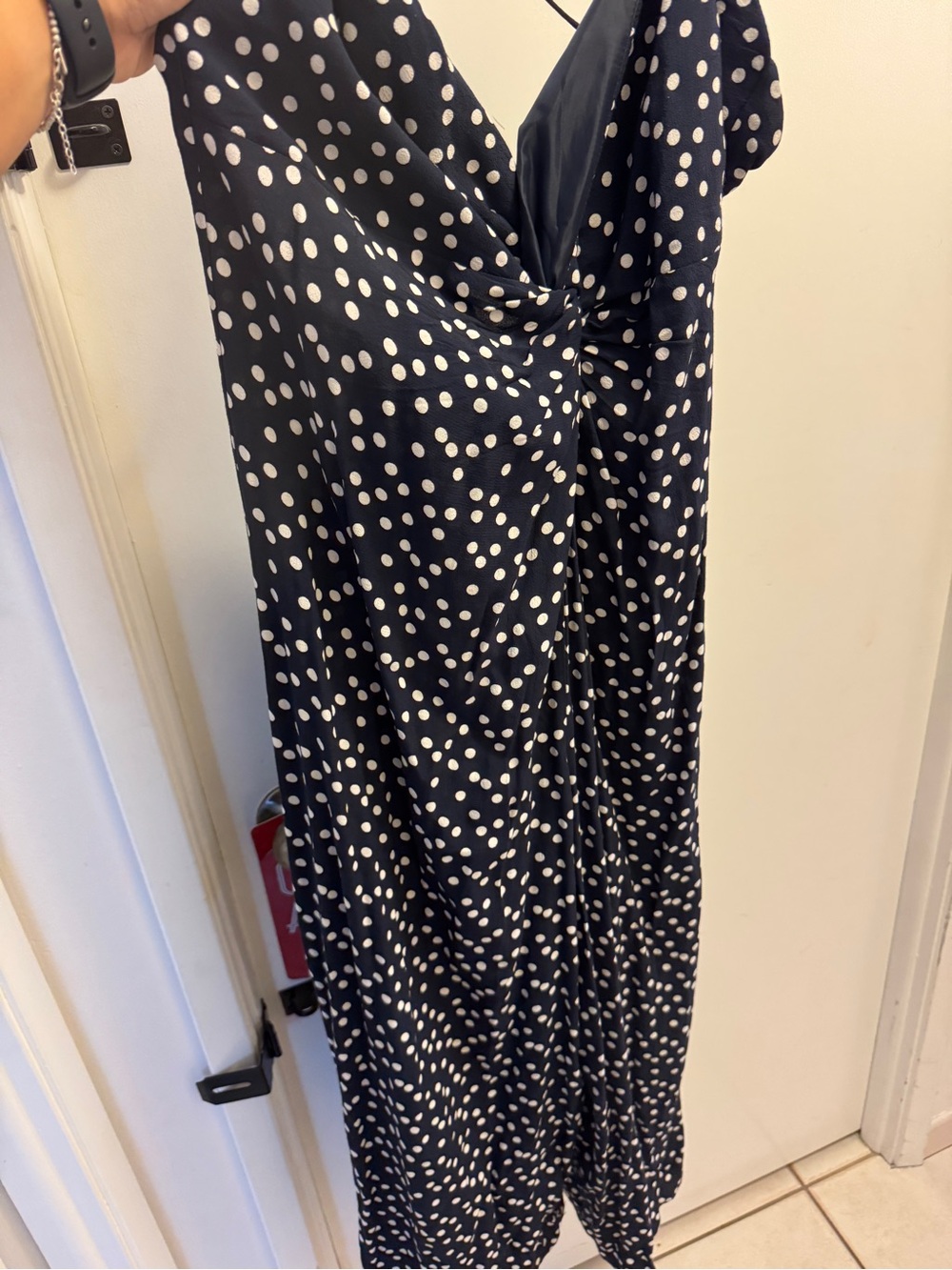 Black Polka Dot Jumpsuit